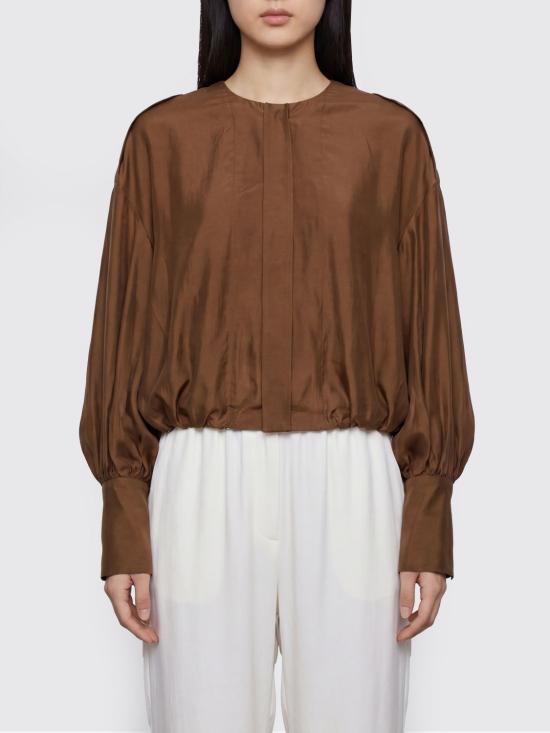 26SS 더 레이티스트 블라우스 TLW04007T0161ABTP T0032 Brown