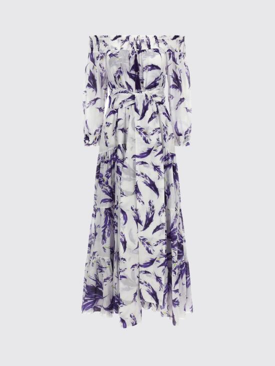 26SS 사만다 성 롱 원피스 EDENDRESS WHITELILAC Violet - SAMANTHA SUNG