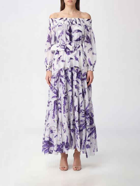 26SS 사만다 성 롱 원피스 EDENDRESS WHITELILAC Violet