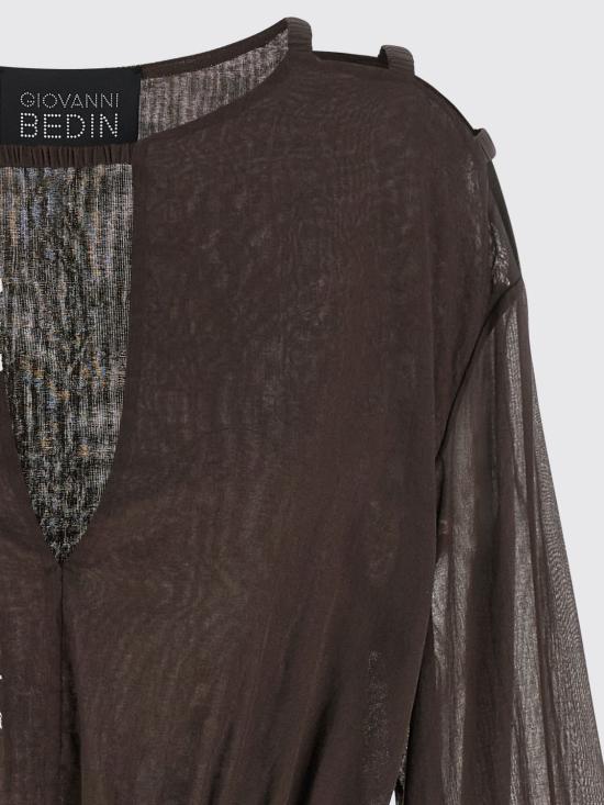26SS 지오바니 베딘 숏 원피스 GBSS26507C MARRONE Brown - GIOVANNI BEDIN