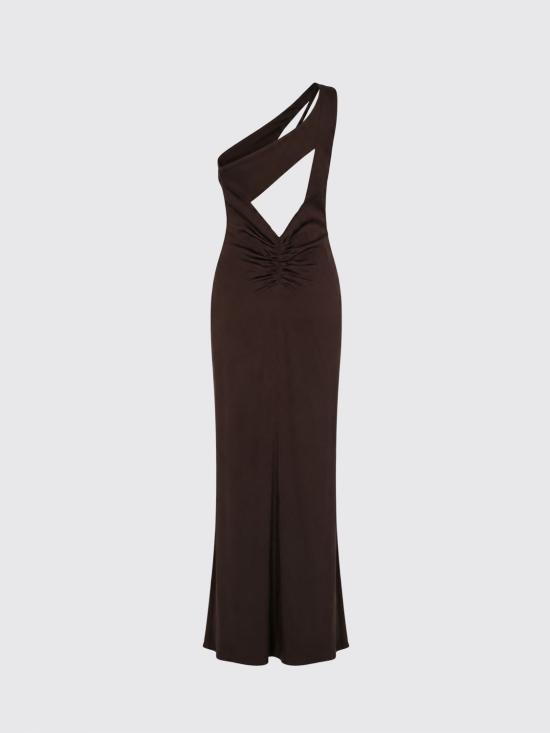 26SS 하니타 롱 원피스 HV38364608 EBANO Ebony - HANITA
