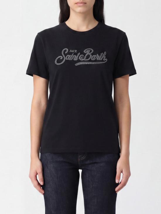 26SS 세인트바쓰 반팔 티셔츠 EMI0001 02295L Black
