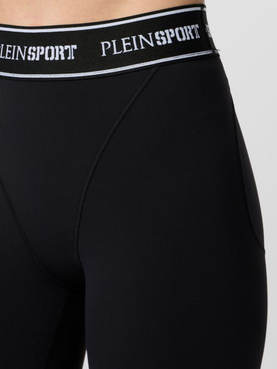26SS 플레인스포츠 레깅스 SAFCWJT2215STE003N 02 Black - PLEIN SPORT