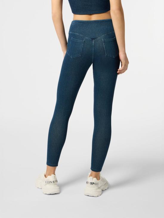 26SS 플레인스포츠 레깅스 SAFCWJT2235STE003N 14 Blue - PLEIN SPORT