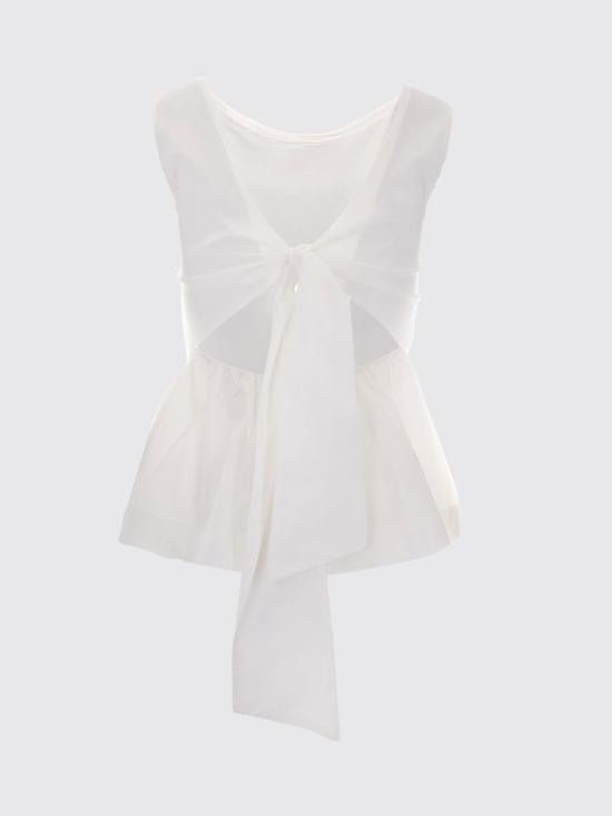 26SS 리우조 민소매 티셔츠 WA6468MS55N 10701 White - LIU JO