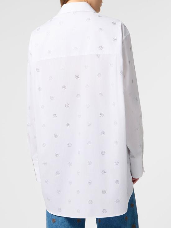 26SS 필립 플레인 셔츠 SAFCWRP0560PTE021N 01 White - PHILIPP PLEIN