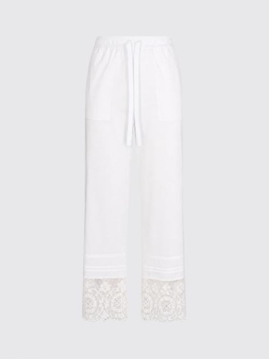 26SS 세미쿠튀르 팔라초 팬츠 S6SG30 A030 White - SEMI-COUTURE