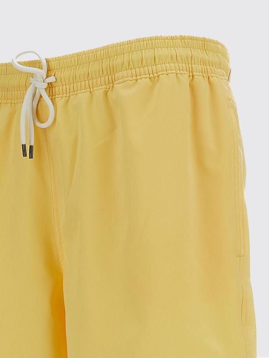 26SS 폴로 랄프로렌 포니 자수 스윔 쇼츠 710957782 504 Lemon - POLO RALPH LAUREN