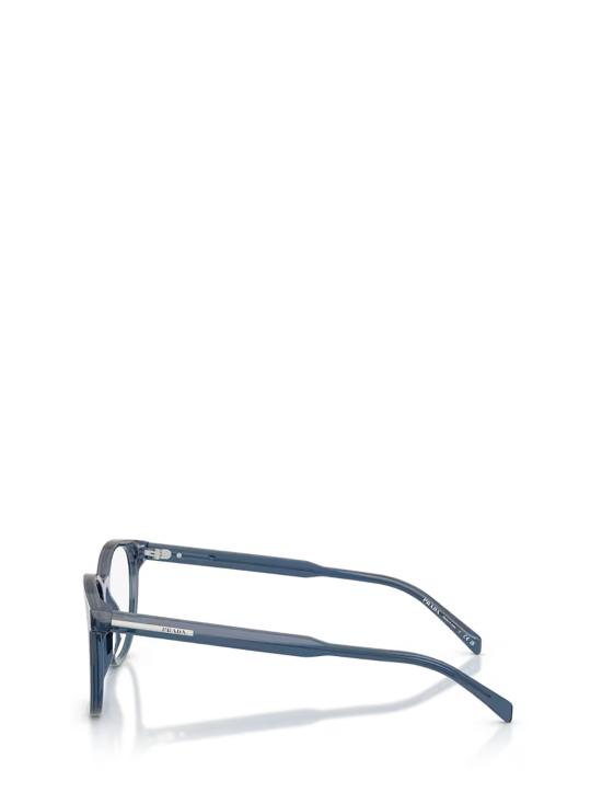 26FW 프라다 안경 PR A15V 08Q1O1 CRYSTAL BLUE - PRADA