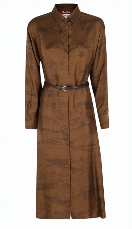 26SS 막스마라 롱 원피스 2616221031600 004 Brown
