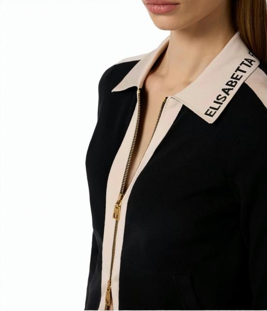 26SS 엘리자베타프랜치 자켓 MK66S61E2 685 Black - ELISABETTA FRANCHI