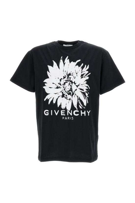 26FW 지방시 반팔 티셔츠 BM71NK3YUF001 Black