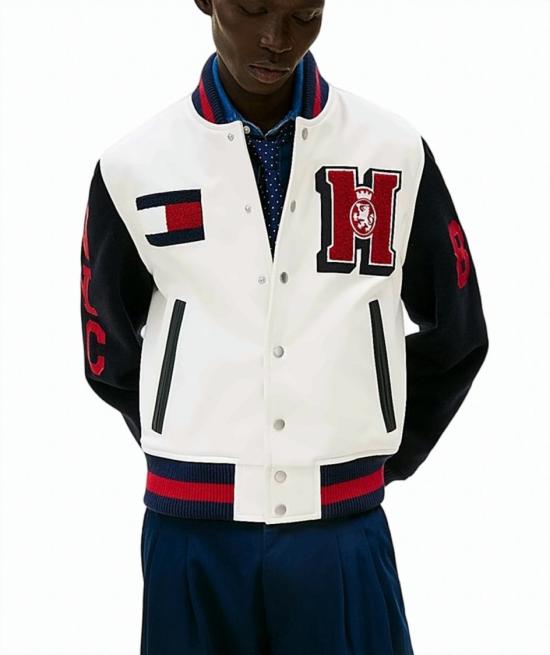 26SS 타미힐피거 자켓 MW0MW41866Z00 Z00 White - TOMMY HILFIGER
