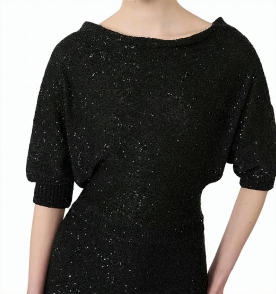 26SS 막스마라 미디 원피스 2616321043600 001 Black - MAX MARA
