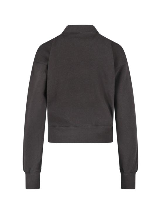 25FW 이자벨마랑에뚜왈 모비 로고 스웨트셔츠 SW0003FA A1M07E02FK Black - ISABEL MARANT ETOILE