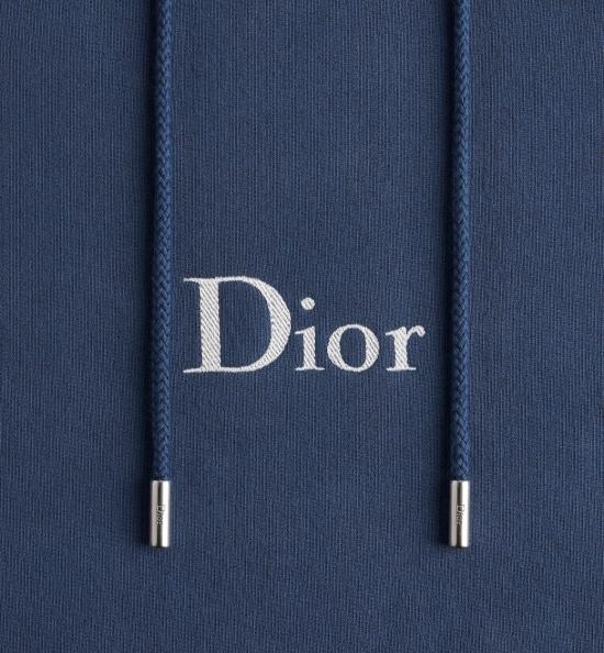 26FW 디올 후드 티셔츠 683J607A3105 Blue - DIOR