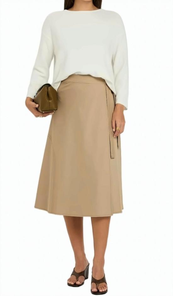 26SS 막스마라 롱 스커트 2616771027600 001 Neutrals - MAX MARA