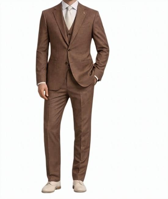 26SS 바르나바 수트 세트 ABS 702 MORO Brown