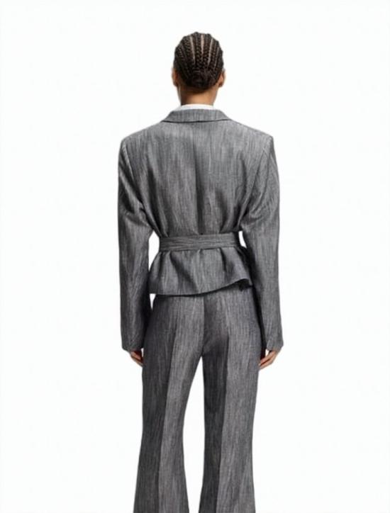 26SS 보스 자켓 50553906 JELSIA 10275918 992 Grey - BOSS