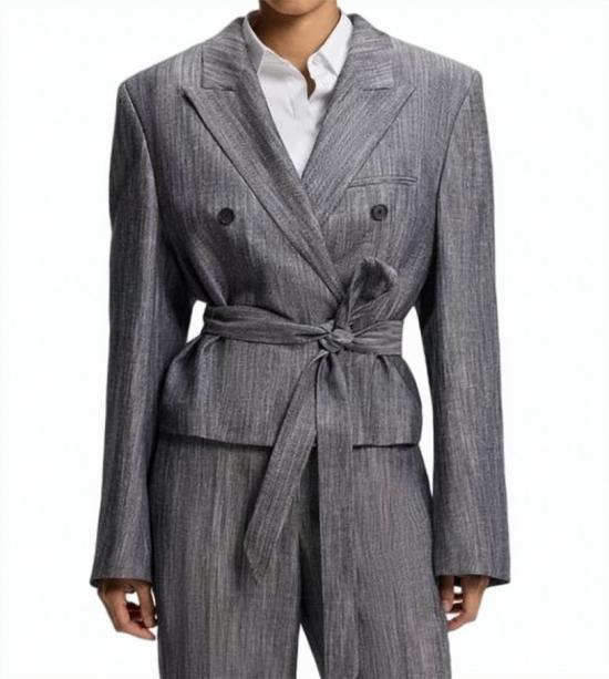 26SS 보스 자켓 50553906 JELSIA 10275918 992 Grey - BOSS
