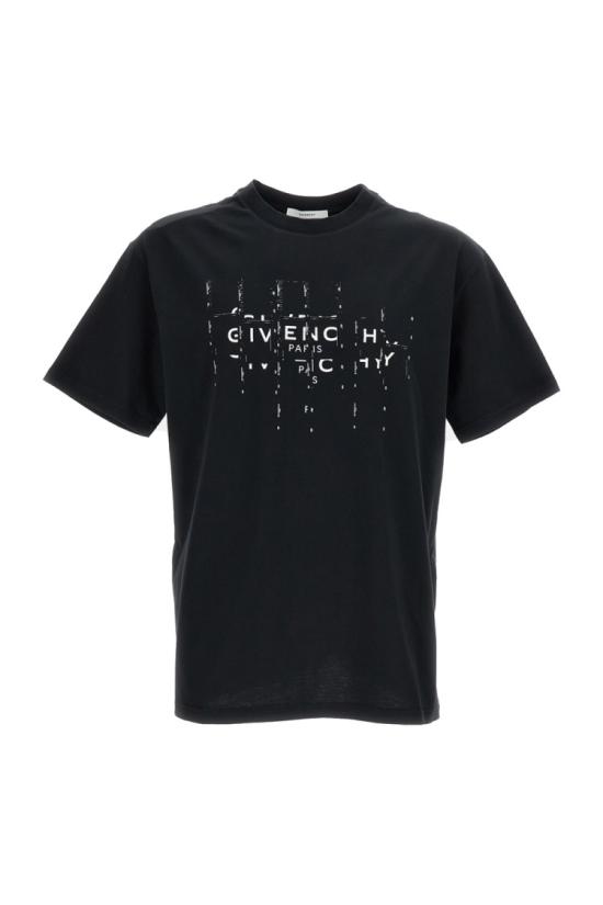 26FW 지방시 반팔 티셔츠 BM71NK3YU9001 Black