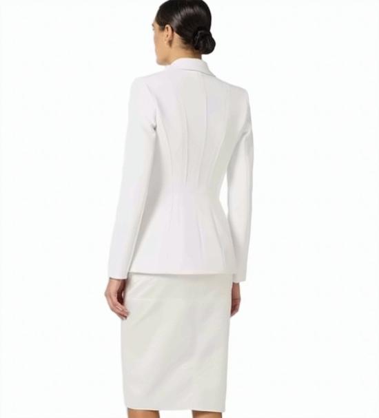 26SS 엘리자베타프랜치 자켓 GI21661E2 360 White - ELISABETTA FRANCHI