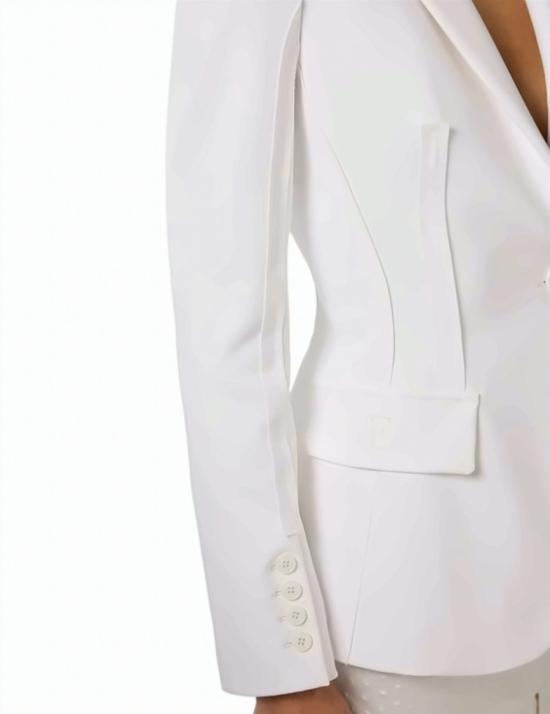 26SS 엘리자베타프랜치 자켓 GI21661E2 360 White - ELISABETTA FRANCHI
