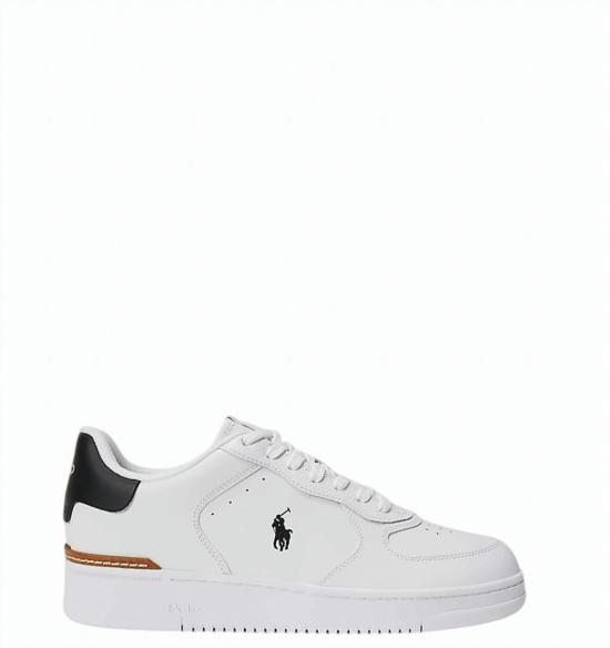 26SS 폴로 랄프로렌 스니커즈 MASTERS WHITE NAVY PP White