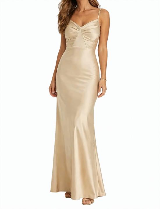 26SS 엘리자베타프랜치 롱 원피스 ABR3362E2 197 Neutrals - ELISABETTA FRANCHI