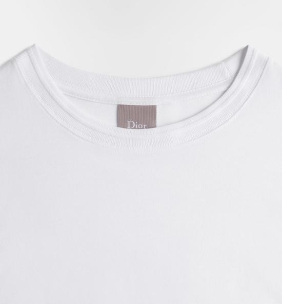 26FW 디올 반팔 티셔츠 693J622A3303 White - DIOR