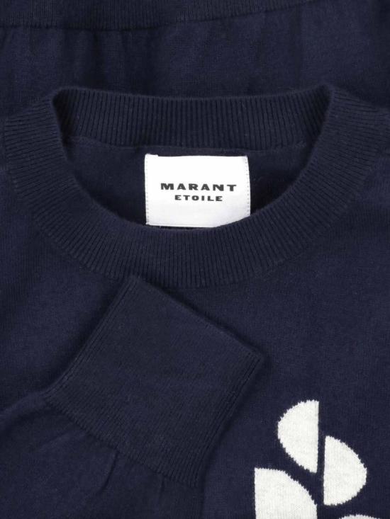 25SS 이자벨마랑에뚜왈 마리산스 코튼 스웨터 PU0053FA A1X05E30MI Blue - ISABEL MARANT ETOILE