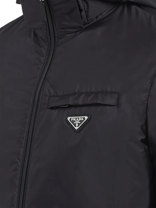  프라다 리나일론 패딩 자켓 SGN955 1WQ9 Black - PRADA