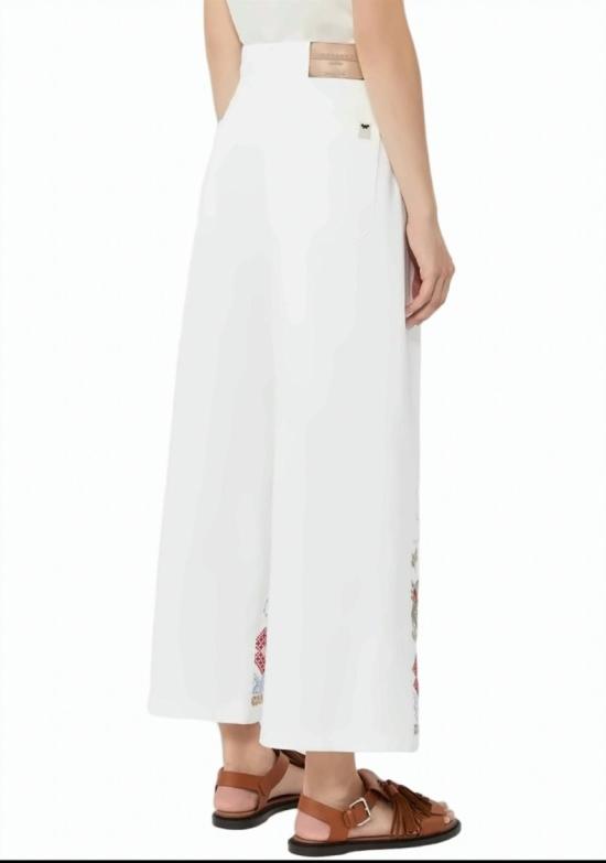26SS 위켄드막스마라 팔라초 팬츠 2615131012600 009 White - WEEKEND MAX MARA