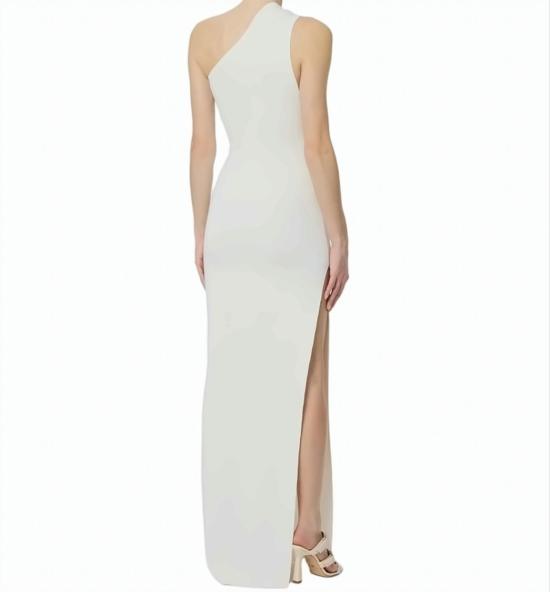 26SS 엘리자베타프랜치 롱 원피스 AM43B62E2 360 White - ELISABETTA FRANCHI