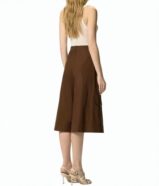 26SS 핑코 숏팬츠 106152 A2ER L78 Brown - PINKO