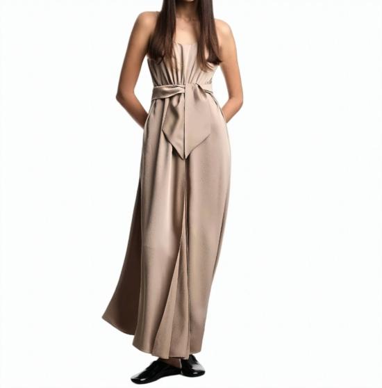 26SS 엠포리오 아르마니 미디 원피스 EW003317 AF20495 U6155 Neutrals - EMPORIO ARMANI