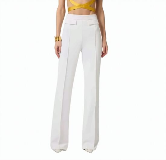 26SS 엘리자베타프랜치 수트 팬츠 PA17161E2 360 White - ELISABETTA FRANCHI