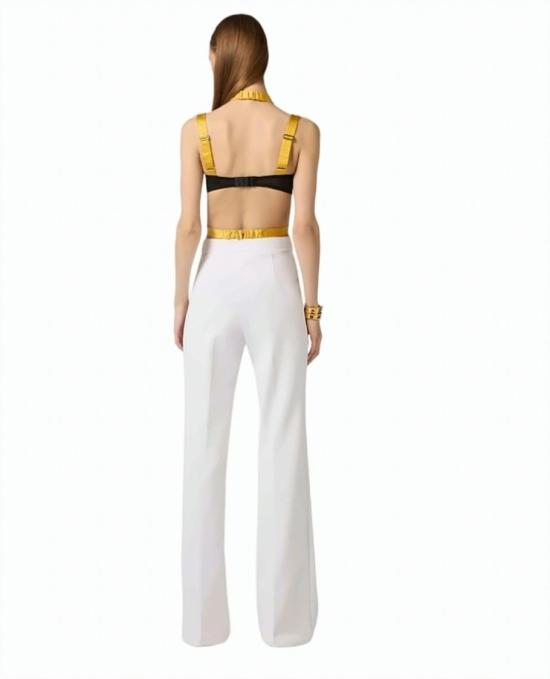 26SS 엘리자베타프랜치 수트 팬츠 PA17161E2 360 White - ELISABETTA FRANCHI