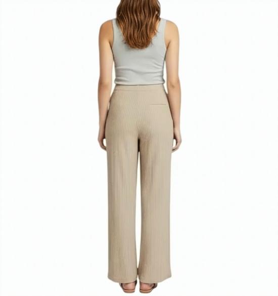 26SS 엠포리오 아르마니 스트레이트 팬츠 EW003446 AF20830 F1013 Neutrals - EMPORIO ARMANI