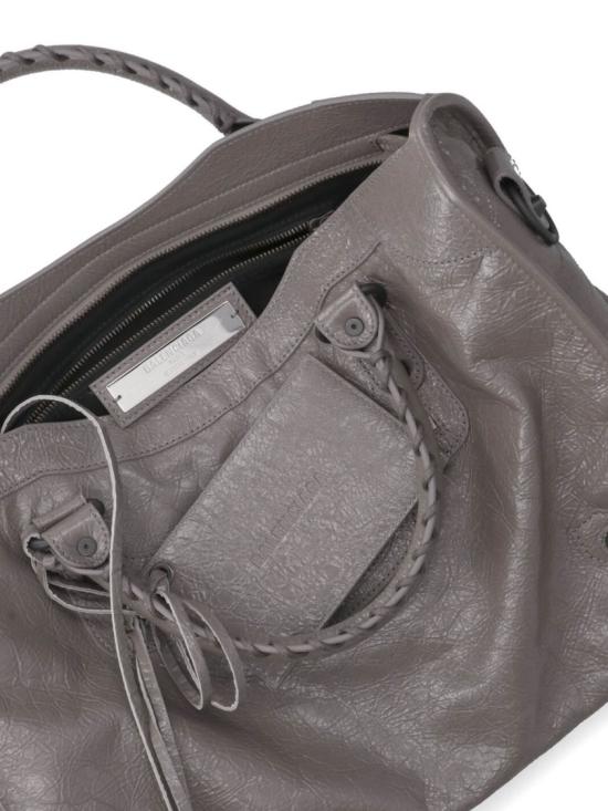 26SS 발렌시아가 르 시티 백 865760 2ACFH5848 Grey - BALENCIAGA