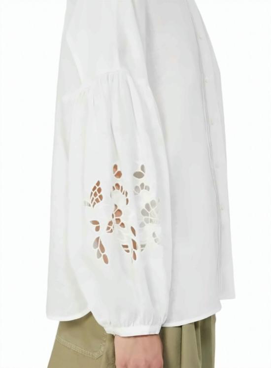 26SS 위켄드막스마라 셔츠 2615111032600 001 White - WEEKEND MAX MARA