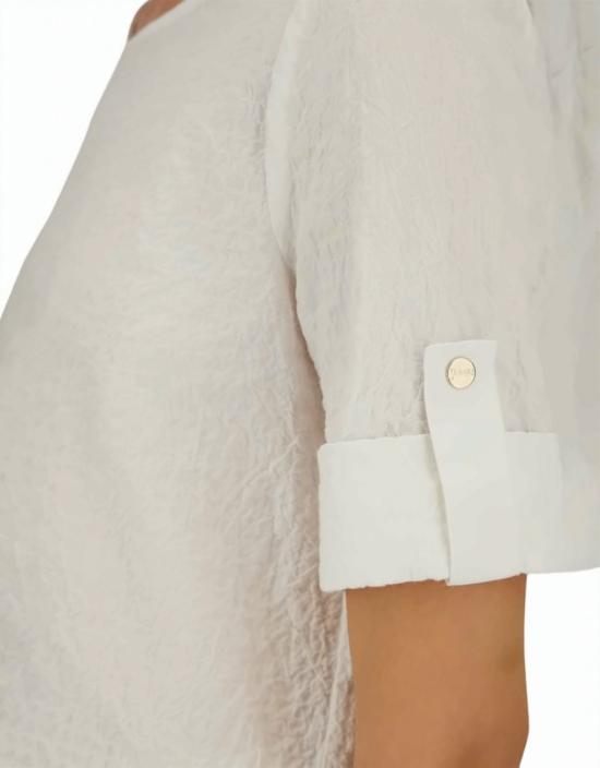 26SS 에르노 반팔 티셔츠 BL000039D 13284 1000 White - HERNO