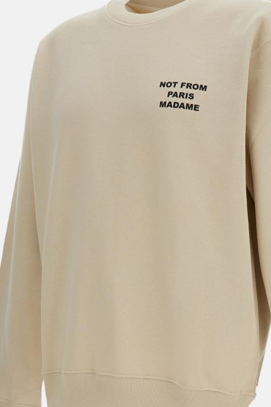 26FW 드롤드무슈 긴팔 티셔츠 PERMSW149CO127MASTIC Neutrals - DROLE DE MONSIEUR