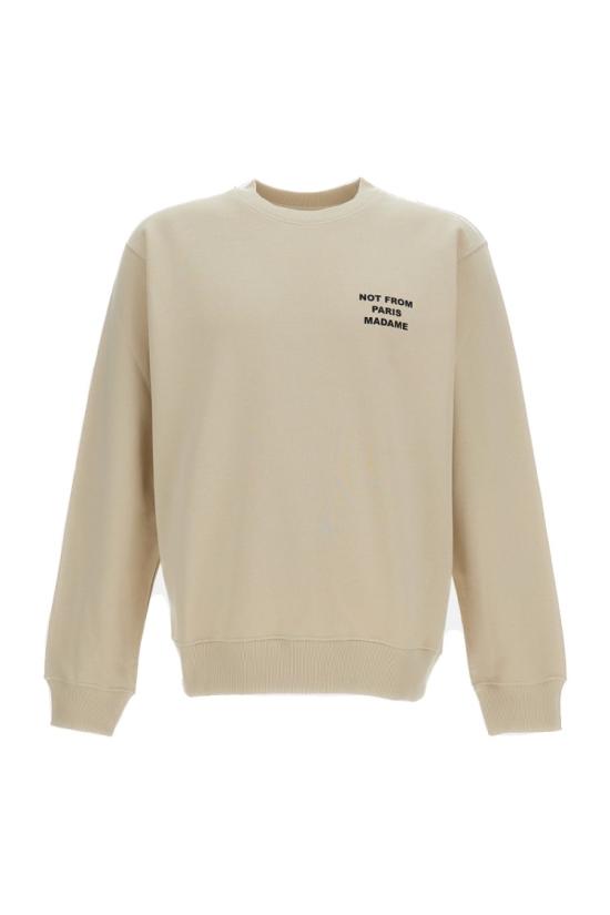 26FW 드롤드무슈 긴팔 티셔츠 PERMSW149CO127MASTIC Neutrals
