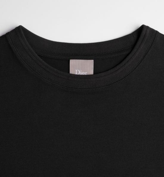 26FW 디올 반팔 티셔츠 693J622A3303 Black - DIOR