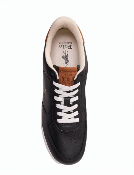 26SS 폴로 랄프로렌 스니커즈 MASTERS NAVY TAN Black - POLO RALPH LAUREN
