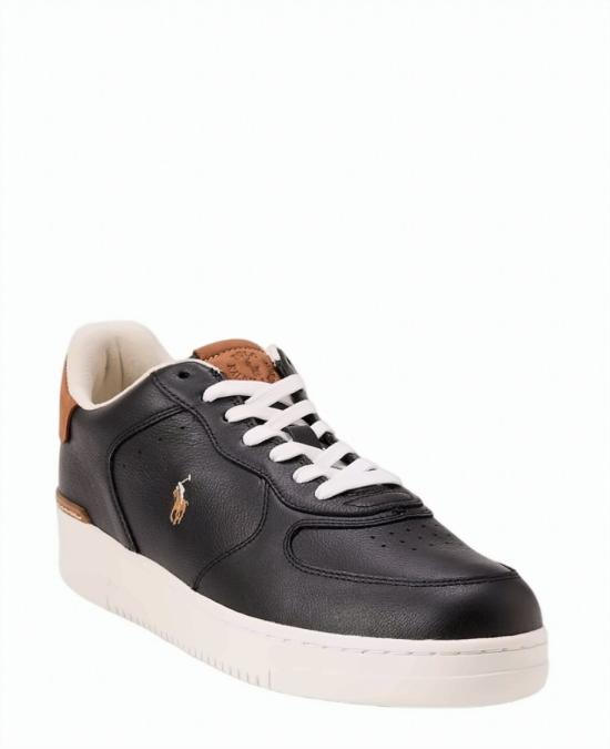 26SS 폴로 랄프로렌 스니커즈 MASTERS NAVY TAN Black - POLO RALPH LAUREN