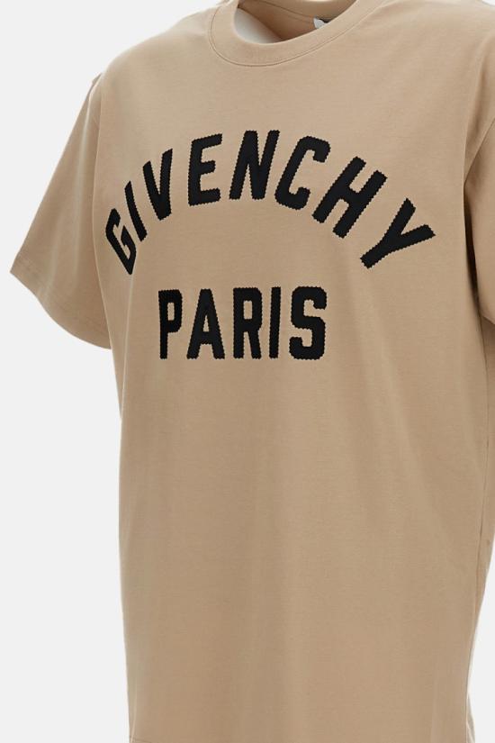 26FW 지방시 맥시 로고 코튼 티셔츠 BM71NK3YRS259 Neutrals - GIVENCHY