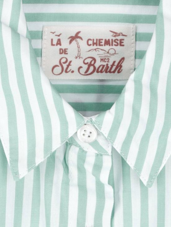 26SS 세인트바쓰 셔츠 BRIG00501936L Green - MC2 SAINT BARTH