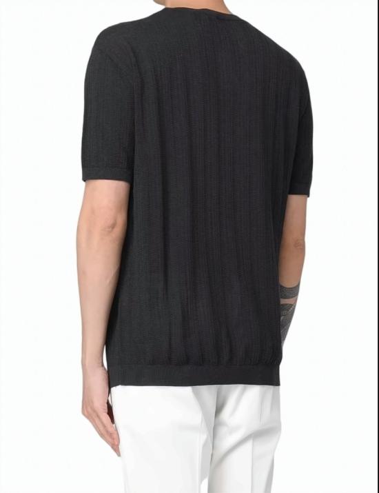26SS 엠포리오 아르마니 반팔 티셔츠 EM004740 AF23761 O8021 Black - EMPORIO ARMANI